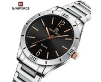 Navi Force NF5029 Black Silver Genuine Watch