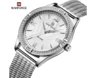 Navi Force NF5028 Silver Genuine Watch