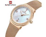 Navi Force NF5005 Rose Gold Genuine Watch