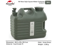 Naturehike Outdoor Water Container with Tap 24L