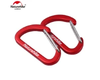 Naturehike D Shaped 4 cm Mini Carabiner 2 pcs