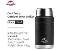 Naturehike Portable Stew Beaker Travel Cup 750 ml