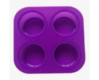 4 in 1 Silicone Muffin Cup Cake Mould