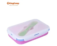Silicon Foldable Lunch Box