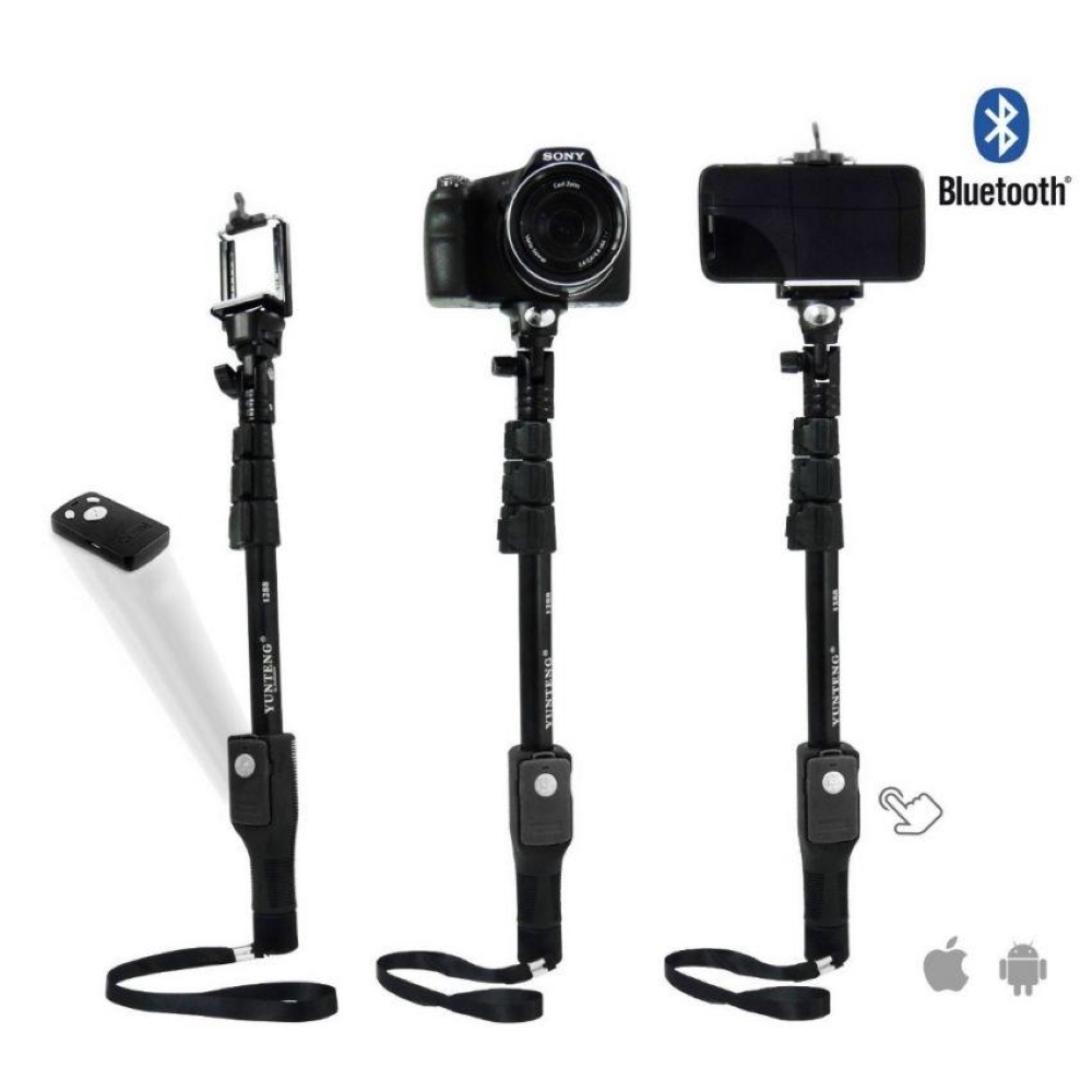 Yunteng Yt-1288 Selfie Stick With Upgraded Holder