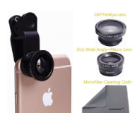 3 In 1 Universal Clip-On Lenses Kit
