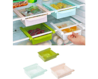 Sliding Storage Rack (Pack Of 4) Multi-Color