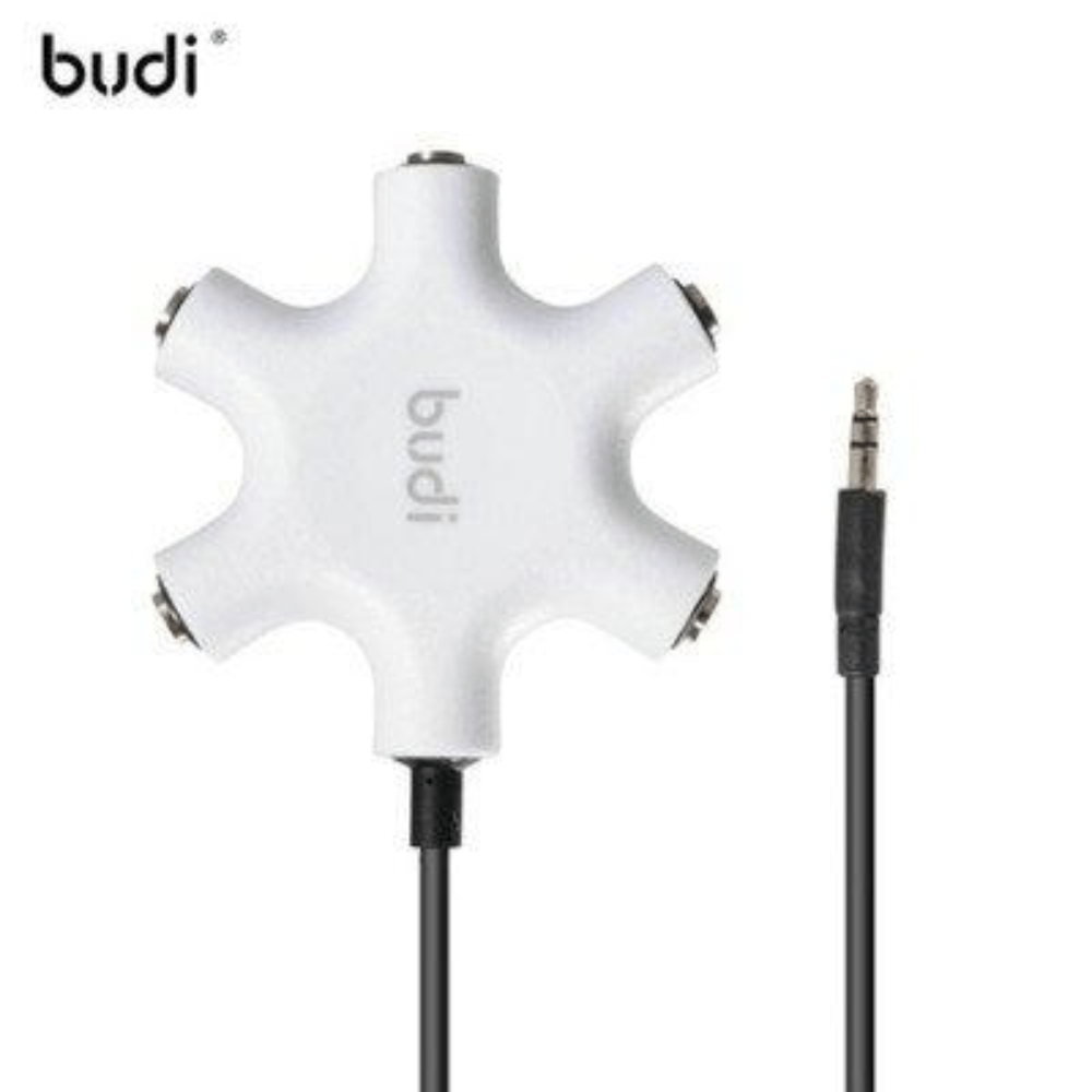 Budi Aux Cable Splitter With Five 3.5Mm Jacks