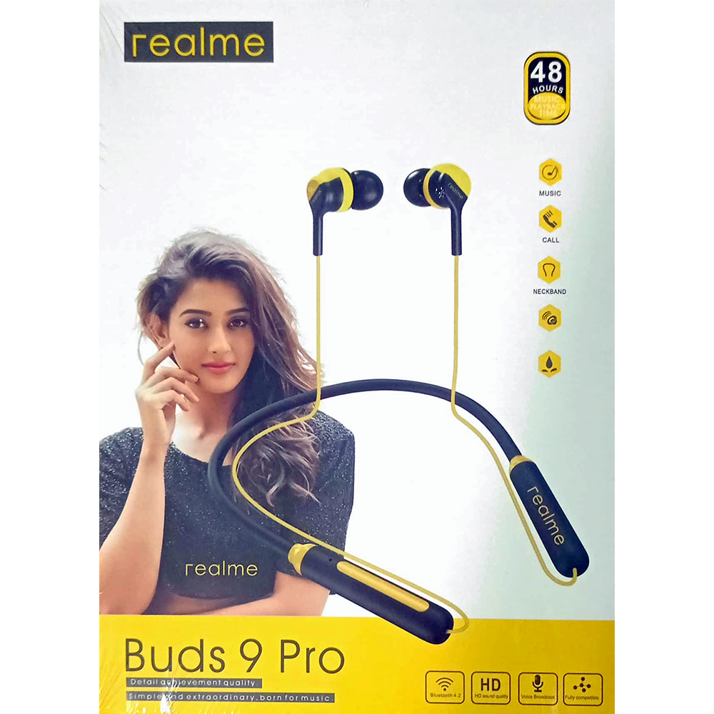 Realme Wireless Neckband Buds 9 Pro Earphone