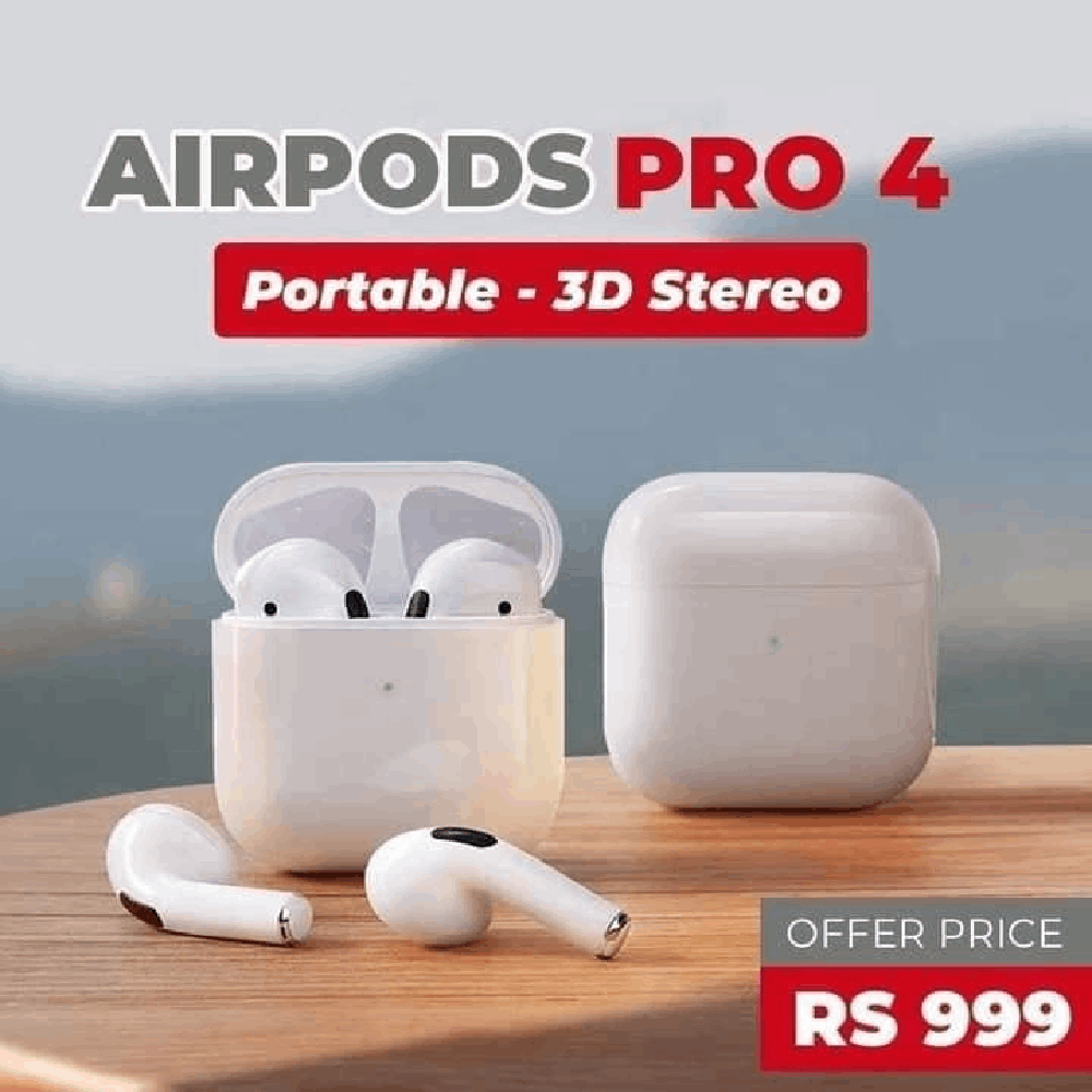 Pro 4 AirPods  Portable - 3D Stereo