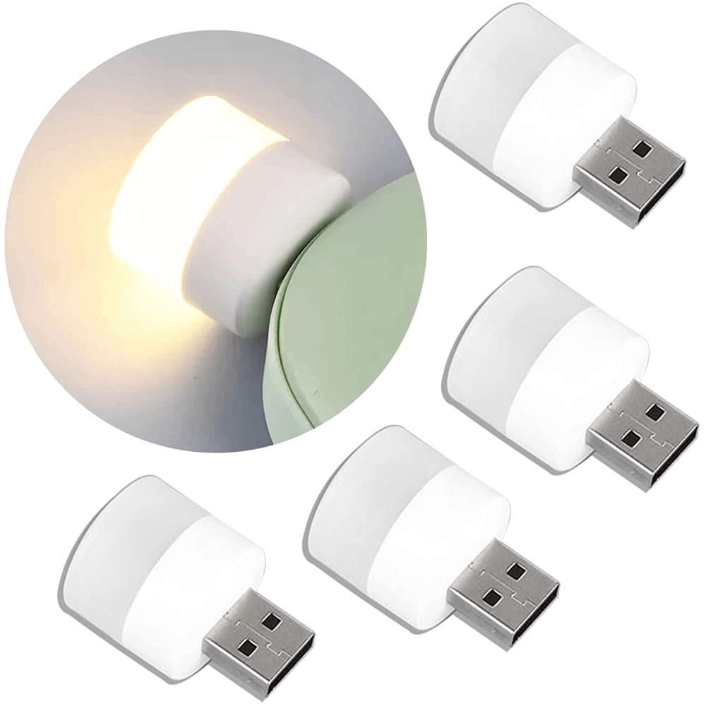 USB Led Light Warm Light USB Plug Lamp Mini