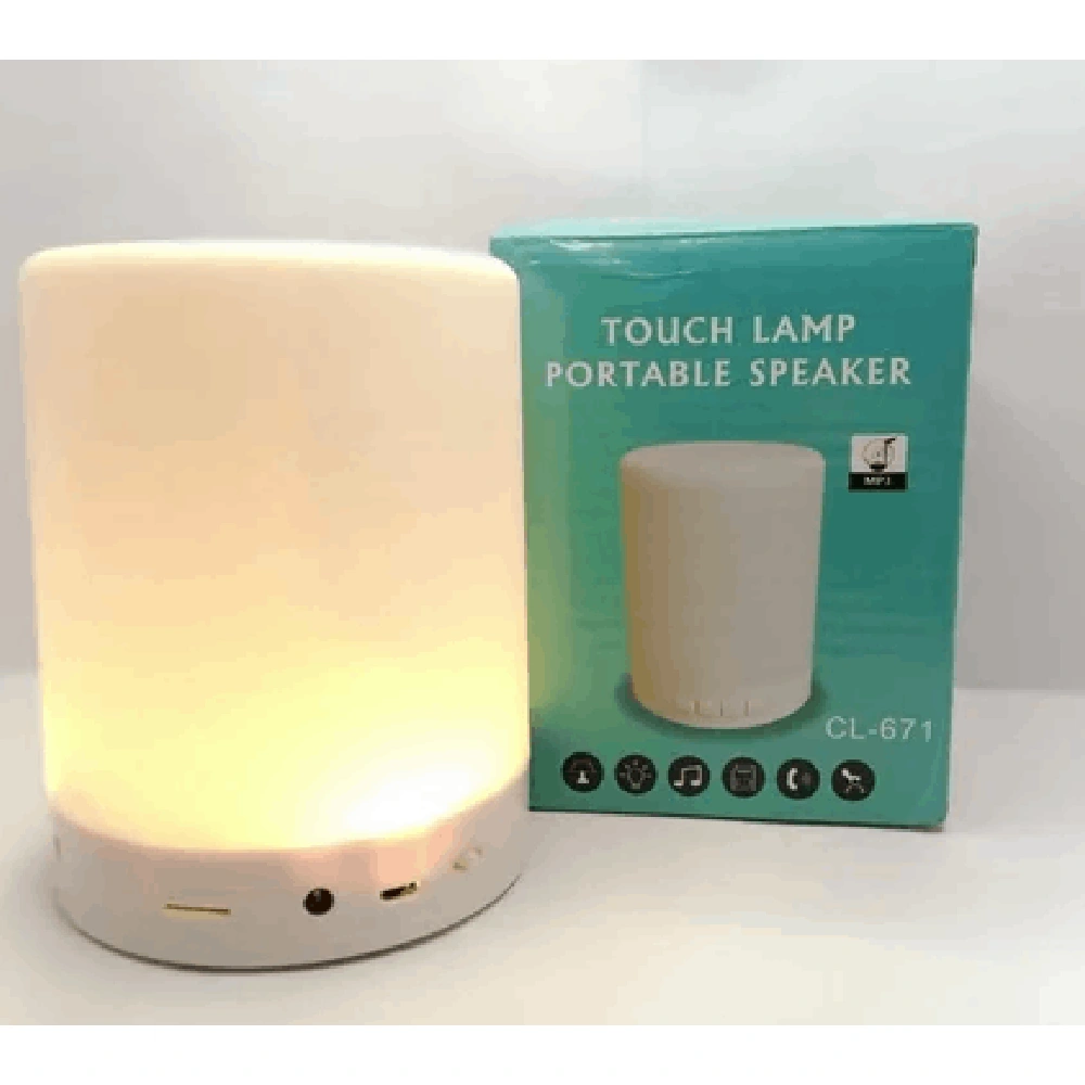 Wireless LED Bluetooth Speaker Touch Lamp