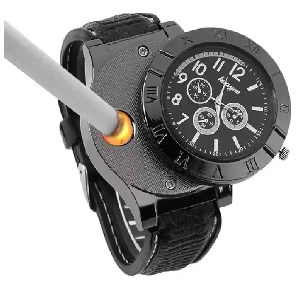 Electronic  Lighter Watch with USB charging