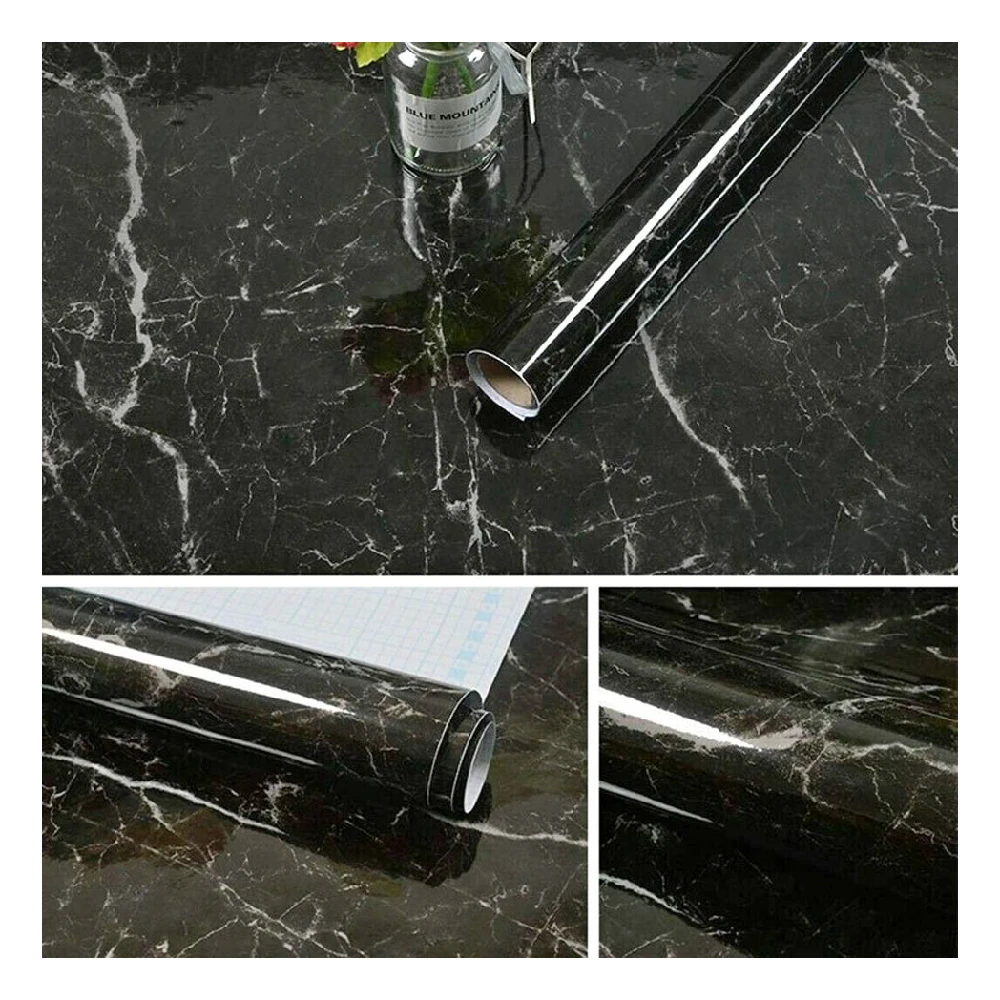 Kitchen Marble Sticker Oil Proof Waterproof Paper