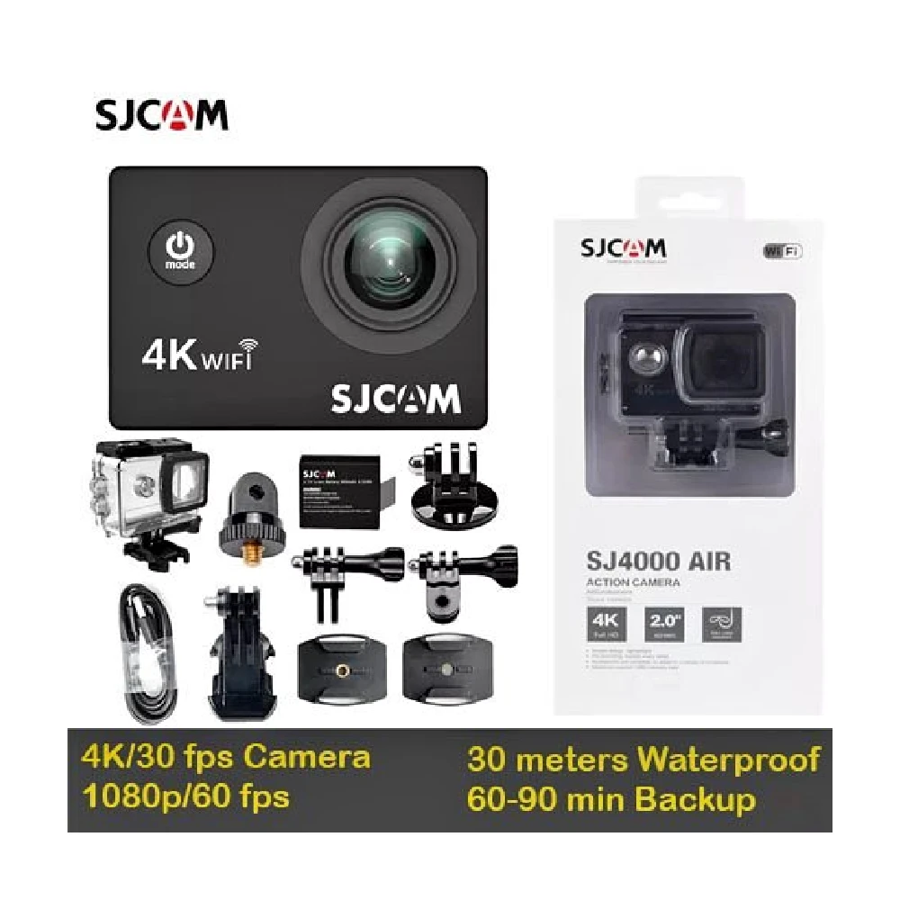 SJCAM S4000 Air 4K Full HD Action Camera