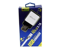 3.1A Smart 2 USB Fast Charger