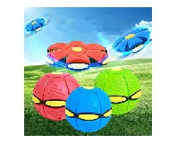 Flying UFO Flat Throw Disc Ball with LED Light