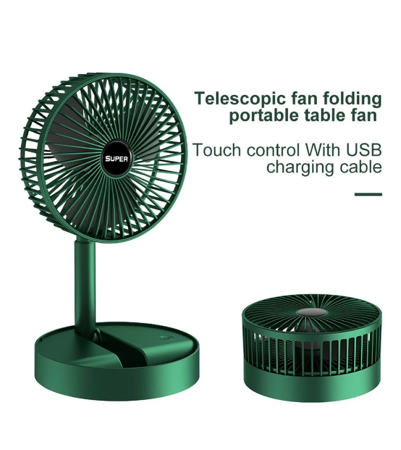 Portable USB Rechargeable Fan