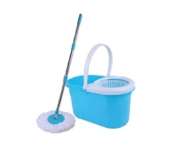 360 Floor Magic Spin Mop Bucket Set Microfiber