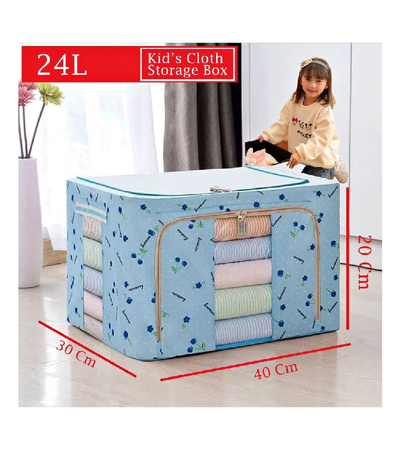 24L Kids Cloth Storage Box