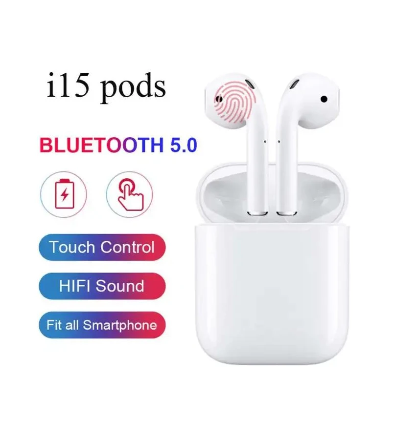 i15 Pods Wireless Earbuds