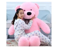 Pink Teddy Bear Stuffed Toy Small 3Ft