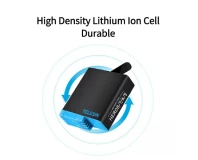 ELESIN 1220mAh Rechargeable With Battery Box