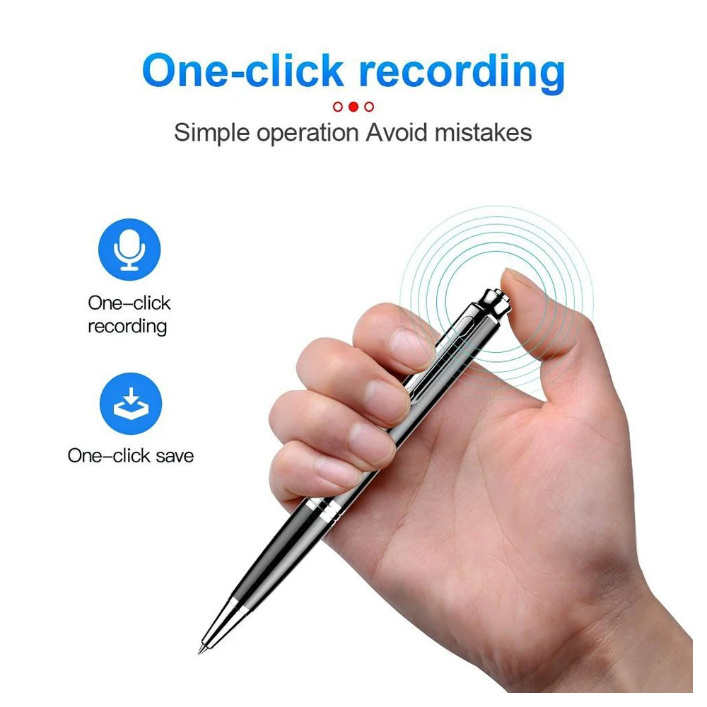 Mini Pen Tape Digital Metal Voice recorder