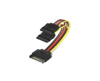 Y Splitter Cable Adapter Twin Sata Power