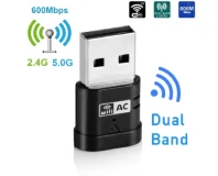 Dual Band Usb Wifi Network Adapter 600 5Ghz 2.4Ghz