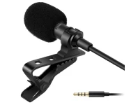 Dynamic Lapel Caller Mic Voice Recording Filter