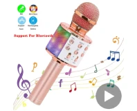 Wireless Bluetooth Kid Karaoke Portable Microphone