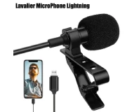 Lavalier Lapel Mic Clip-on Lightning Microphone
