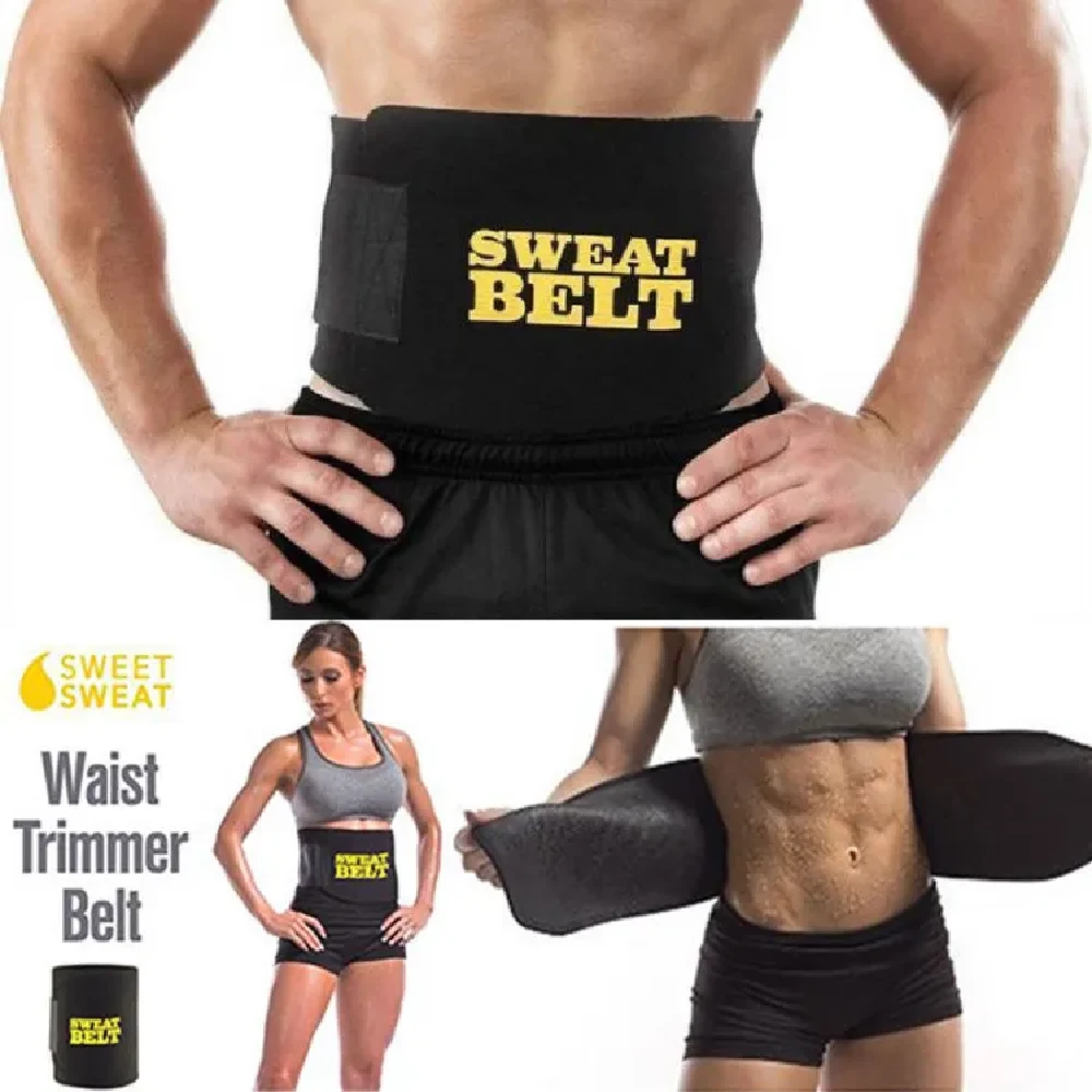 sweat slim belt original ,sweet sweat waist, yoga belt ,exercise belt for  women & men weight