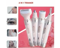 4 In 1 Rechargeable Hair Clipper Shaver For Ladies