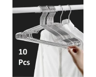 Thick Stainless Steel Clothes Hanger 10 pcs 4mm