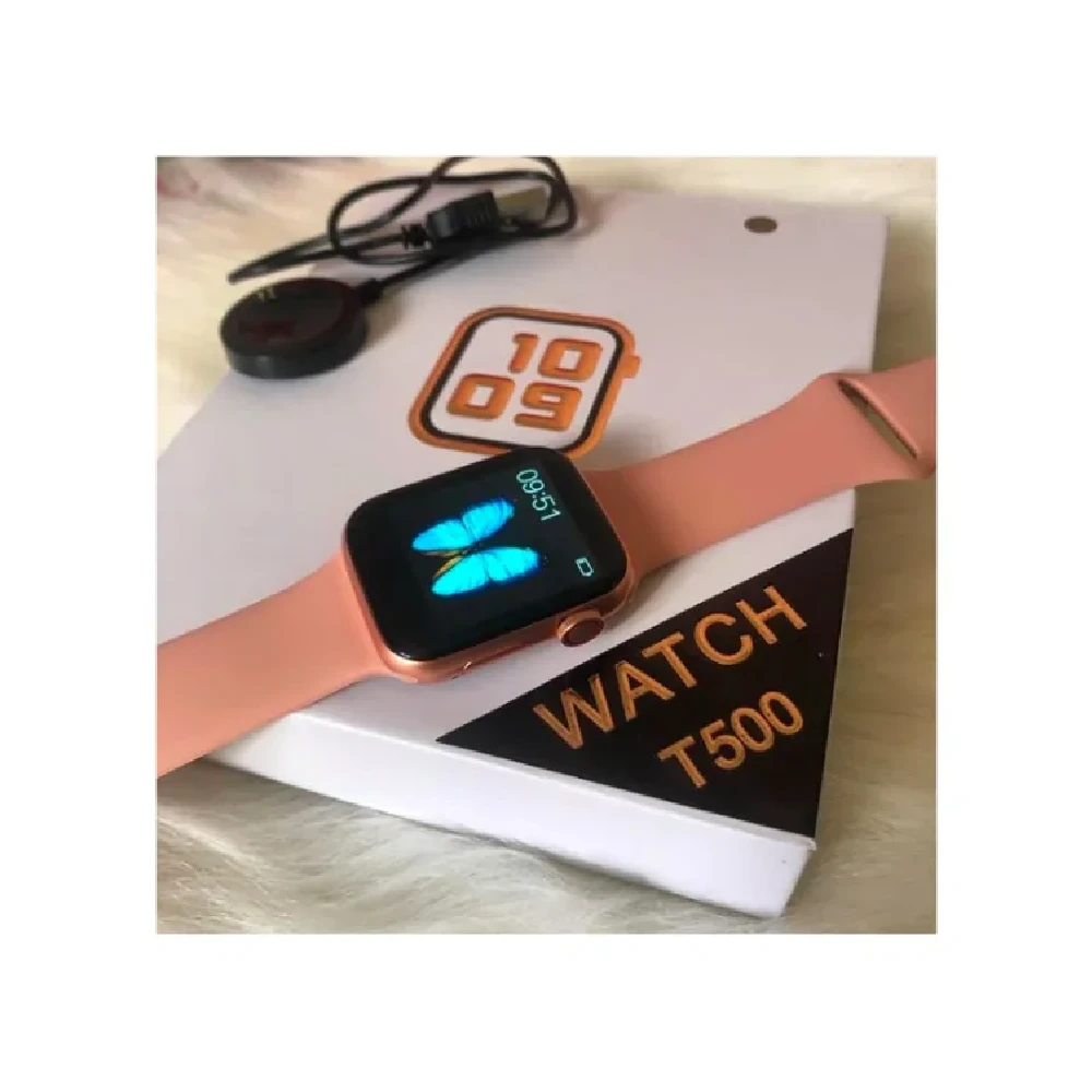 T500 Smartwatch With calling feature and notification, Blood pressure, walk  monitor