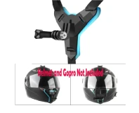 Helmet Chin Mount Jaw Holder Strap for GoPro
