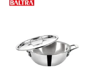 BALTRA Kadhai Triply Stainless Steel Cookware 28cm
