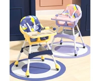 Portable High Feeding Chair with Attached Toy