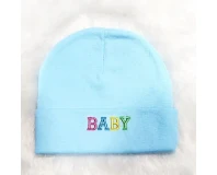 Plain Baby Cap for Newborn