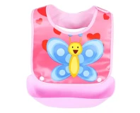 Baby Go Silicon Detachable Waterproof Apron Bibs