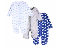 Cotton Baby Romper Jumpsuit 3 pcs