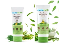 Mamaearth Tea Tree Face Scrub for Skin 100g