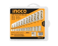 Ingco 12pcs HSS Twist Drill Bits Set