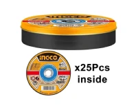 Ingco MCD1210525 Abrasive Metal Cutting Disc Set
