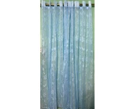 Self Embossed Net Curtain 1 pcs 5x7ft