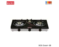 BALTRA 3 Burner Glass Top Gas Stove Grand+