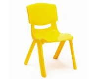 Yellow Plastic Chair for Kids
