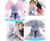 Peek A Boo Elephant Musical Toy for Kids